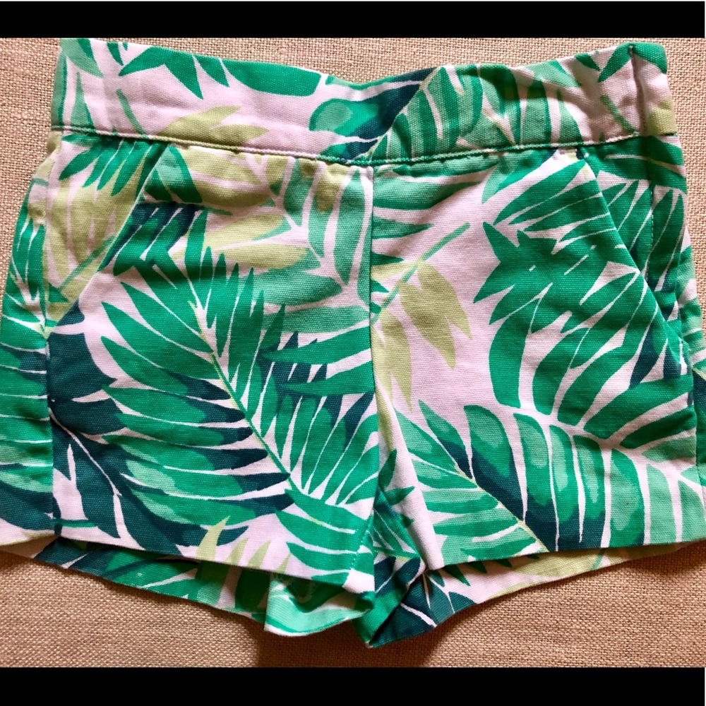 Janie and Jack Palm Print Shorts